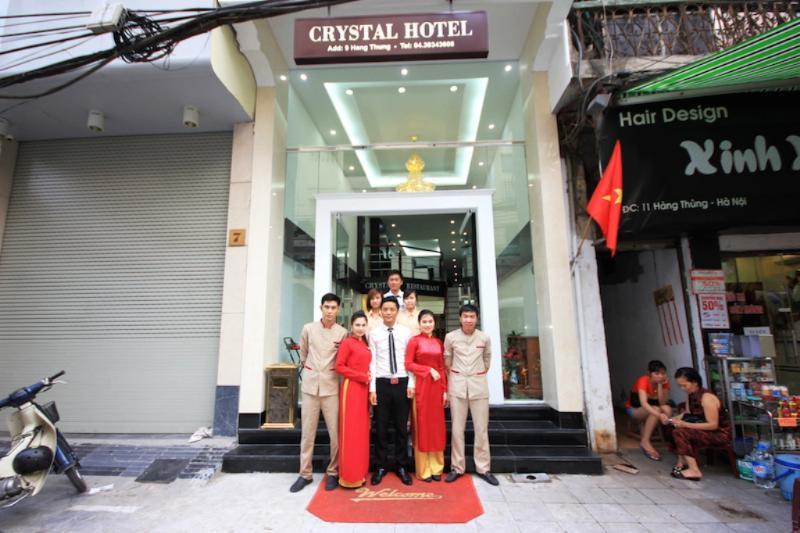 Hanoi Crystal Hotel Dış mekan fotoğraf